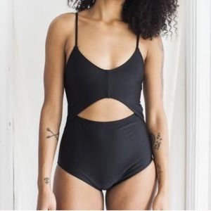 Reifhaus Gamma One Piece Swimsuit Black XS